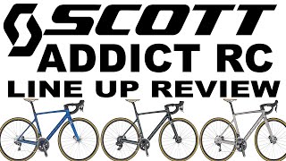 2020 SCOTT Addict RC All Models Comparisons [upl. by Coop]