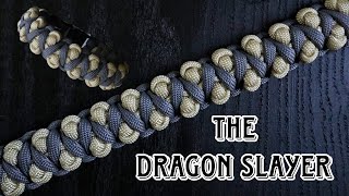 HOW TO MAKE DRAGON SLAYER PARACORD BRACELET By JR Zepeda PARACORD TUTORIAL DIY [upl. by Reinhold]