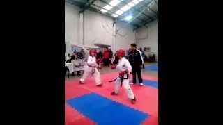 taekwondo itf pigue rojo p negra vs negro [upl. by Marisa]