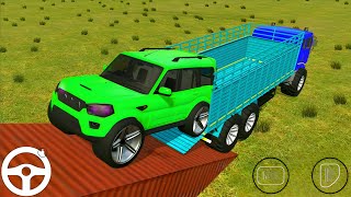 scorpio car 4×4 loding and truck 1 lod gameplay truck scorpio gamingvideos [upl. by Luisa]