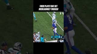 Throwback Trick plays that get increasingly trickier 😮‍💨 shorts nfl nygiants giants throwback [upl. by Berkshire]