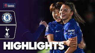 Kaneryds Double as Chelsea Hit Five  Chelsea v Tottenham Hotspur Highlights  Barclays WSL 202425 [upl. by Cecil]