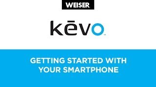 Weiser Kevo Bluetooth Deadbolt Lock Getting Started with Your Smartphone  English [upl. by Lechar183]