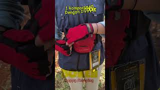 Tas Pinggang Kalibre Graphite 10 art 921431611 Red Waist Bag Sports Original [upl. by Nalad]