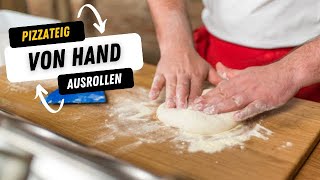 Pizzateig von Hand ausrollen  Update [upl. by Ker821]