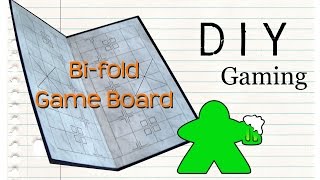 DIY Gaming  How to Make a Bifold Gameboard [upl. by Fording626]