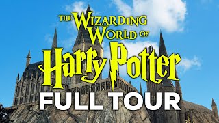 FULL TOUR of The Wizarding World of Harry Potter  Universal Studios Orlando [upl. by Neiluj]