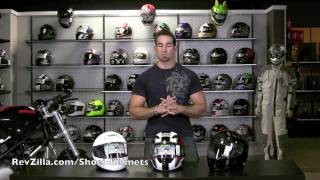 Shoei RF1100 Helmet Review at RevZillacom [upl. by Aisined173]