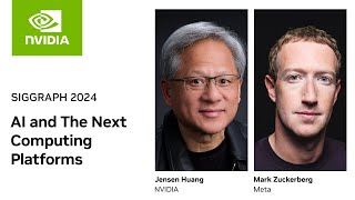 AI and The Next Computing Platforms With Jensen Huang and Mark Zuckerberg [upl. by Rolanda897]