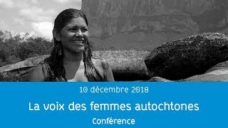 Conférence La voix des femmes autochtones [upl. by Yliak]