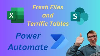 Power Automate  Create New Excel Files in SharePoint with Tables [upl. by Fabron]