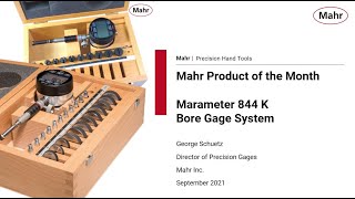 Mahrs September Special Offer Webinar  Marameter 844 K Bore Gages [upl. by Adnola638]