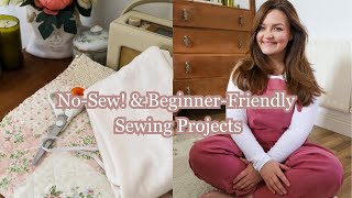 NoSew and BeginnerFriendly Sewing Projects  Perfect Gift Ideas amp Scrap Fabric Crafts 🧵✂️🎁 [upl. by Mchugh]