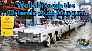 Orlando Auto Museum Walkthrough at Dezerland Park [upl. by Knitter]