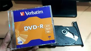 CDR  DVDR Blank Verbatim 47 GB 16x Slim Case [upl. by Froma594]