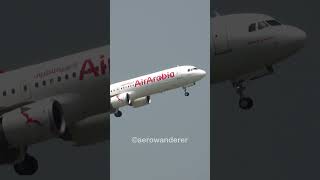 AIR ARABIA A321NEO takeoff at Bangkok Airport shorts aviation aviation bangkok a321 takeoff [upl. by Aramoy226]