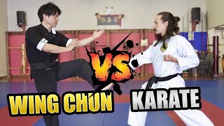 Can Karate Beat Wing Chun in a Street Fight [upl. by Maisie]