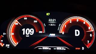 BMW 530i G30 0100 Short test Mode Sport D [upl. by Liebermann]