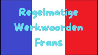 regelmatige werkwoorden voornaamwoorden Frans [upl. by Tarrah]