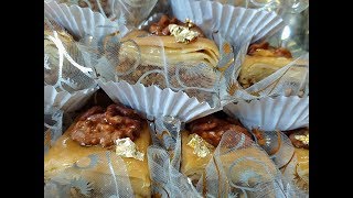 بقلاوة بطريقة سهلة  لي ما تعرفش دير البقلاوة اليوم تتعلم  baklawa 2019 [upl. by Caesaria]