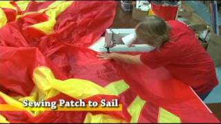 Building a Asymmetrical Cruising Spinnaker  Part 2 [upl. by Kaylee]