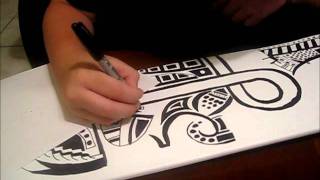 sharpie skateboard time elapse [upl. by Artemis]