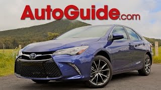 2015 Toyota Camry Review  First Drive [upl. by Sihtam]