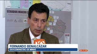 Fernando L Benalcázar sobre tarifas eléctricas al sector minero y contrato de Ecuacorriente [upl. by Aletse266]