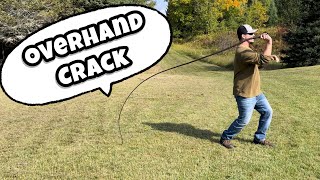 Overhand Crack Whip Crack Tutorial [upl. by Ned]