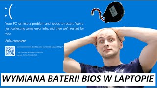 Wymiana baterii BIOS w laptopie  Jak to zrobić w warunkach domowych [upl. by Suoicerp]