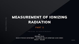 03c Measurement of Ionizing Radiation relation between KERMA and Absorbed dose [upl. by Inva980]