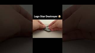 Lego Micro Imperial Star Destroyer Speed Build [upl. by Mudenihc135]