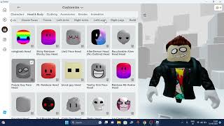 How to get new free legless and korblox leg avatar Roblox GUIDE [upl. by Pytlik]