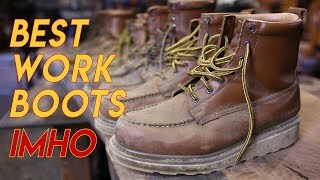 Greatest Value Work Boots [upl. by Eaneg349]