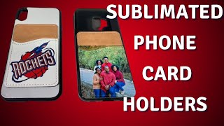 HOW TO SUBLIMATE A PHONE CARD CASE  SUBLIMATION FOR BEGINNERS [upl. by Primaveras]