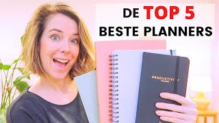 DE TOP 5 PLANNERS VAN DIT MOMENTDe Beste Planners Om Te Plannen [upl. by Ahsert927]