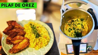 Pilaf de orez cu legume  retetethermomixtm6 [upl. by Fawna]