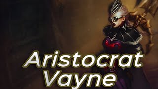 Vindicator Vayne League of Legends Skin Spotlight [upl. by Moffitt679]