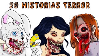 TOP 20 HISTORIAS de MIEDO  Draw My Life [upl. by Otnicaj]