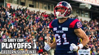 Montreal vs Hamilton Cinematic Game Recap  Grey Cup Playoffs [upl. by Tinaret]