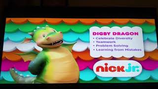 Nick Jr Digby Dragon Curriculum Board 2017 [upl. by Shanley680]