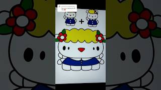 Fifi  Fifi 💙 whos next hellokitty sanrio cute drawing kawaii digitalart satisfyingart [upl. by Paulette498]