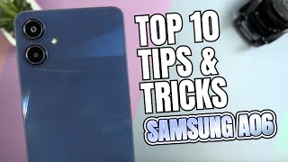 Top 10 Tips and Tricks Samsung A06 you need Know [upl. by Ak343]