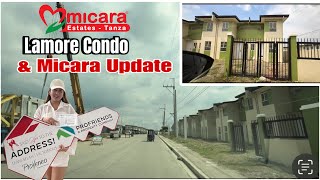 LAMORE CONDO amp MICARA ESTATE TANZA TZA8 amp TZA9  VILLAGE VLOG UPDATE  PORTIA UNITS  Agent Selah [upl. by Comras]