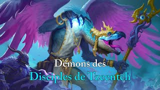 Démons des Disciples de Tzeentch  Age of Sigmar LORE [upl. by Ja]