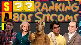 Tier List Ranking The Best 80s Sitcoms  Best Retro TV Shows  From Cheers to ALF to Taxi [upl. by Asiat324]