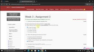 NPTEL Advanced Distributed Systems Week3 Assignment3 Solution August 2024 [upl. by Ahsienaj]