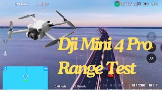 Dji Mini 4 pro Range test DJI [upl. by Iaverne]