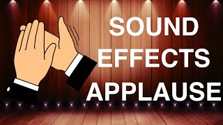 Clapping Sound Effects  Applause  Audience  Crowd Sound Effect [upl. by Airamana]