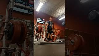 375 low bar trap deadlift with 3 heavy bands music motivation 2024 [upl. by Aman635]